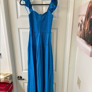 Abercrombie & Fitch Blue Maxi Dress